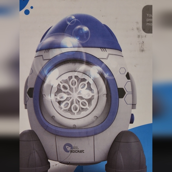 Bubbles Machine for Kids Toddlers Age3-5 Years Old Birthday Easter Gift - Picture 3 of 11